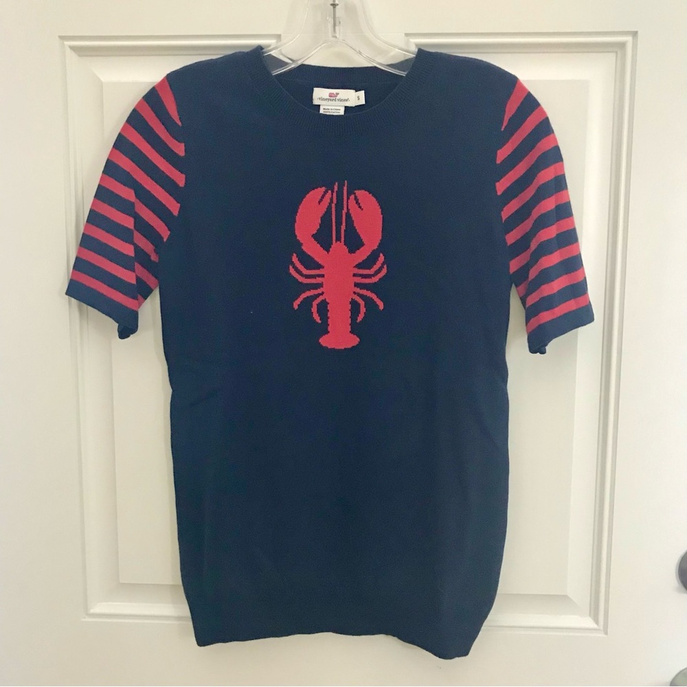 VINEYARD VINES Lobster Detail Sweater *Cotton*